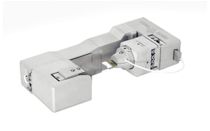 Nano-mechanical testing system with rotation stage for SEM environments.